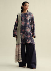 3-PC Unstitched Digital Printed Chiffon Coco By Zara Shahjahan | Aster-4A